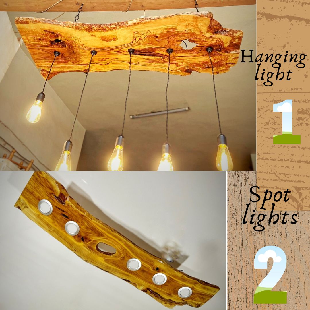 Live Edge Olive Wood Raw Light Fixtures Slabs 39''x10''